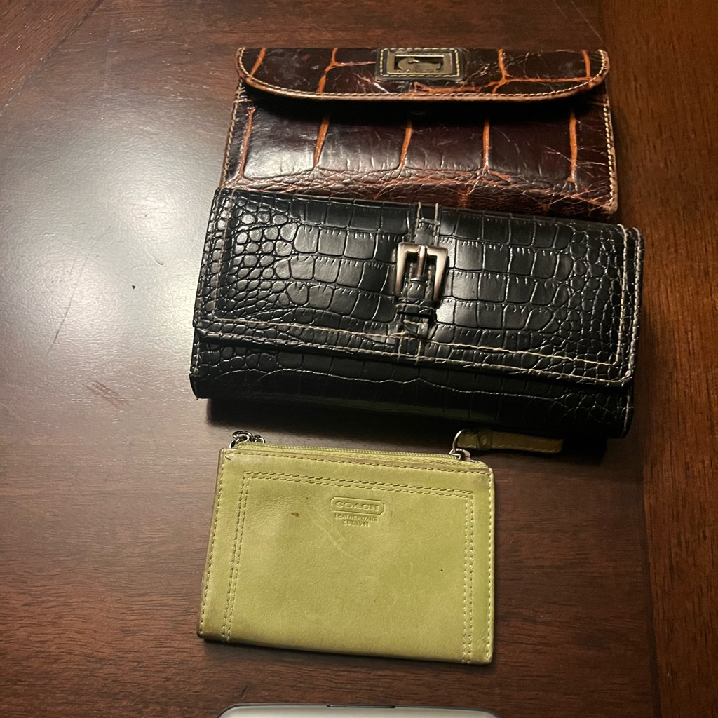 Four Wallets All Used
